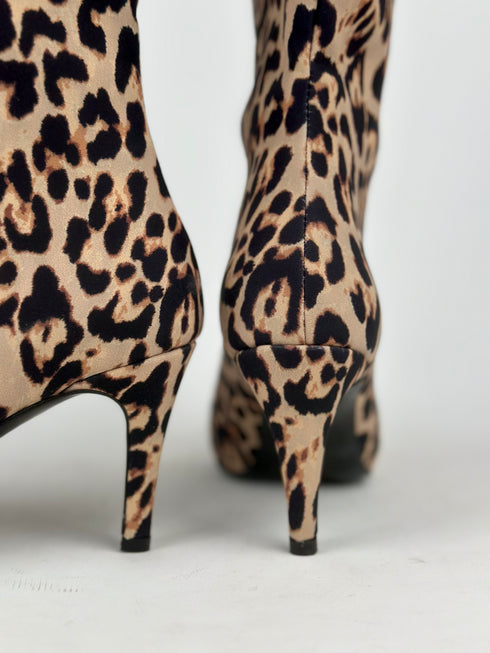 Luxe Leopar Desen Çizme 🖤